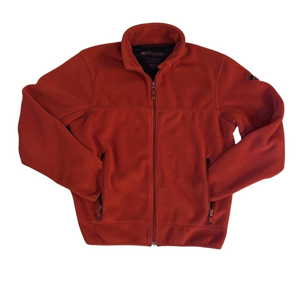 Windriver Burnt Orange Fleece Technical Jacket